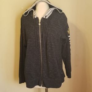 Victoria's secret zip up hoodie. Sz med